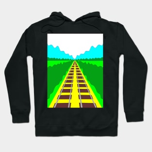 Railroad to the future Hoodie